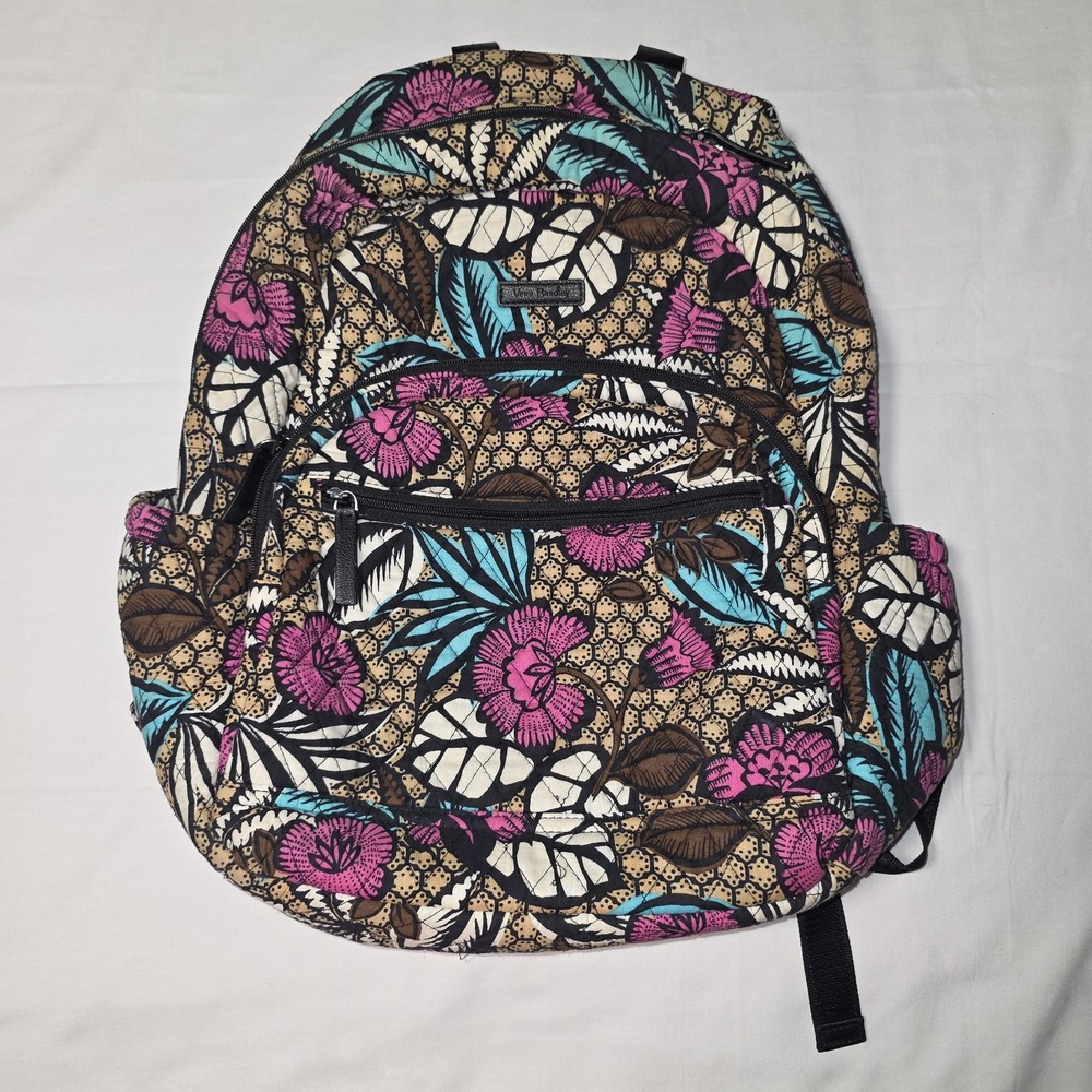 Vera Bradley Large Campus Backpack Laptop Space